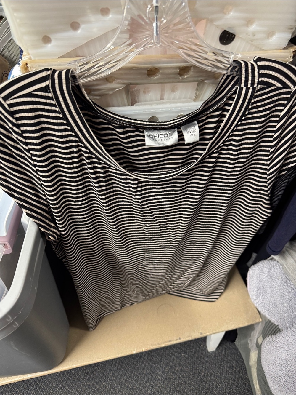 Chico’s travelers tee size 2 // 092029